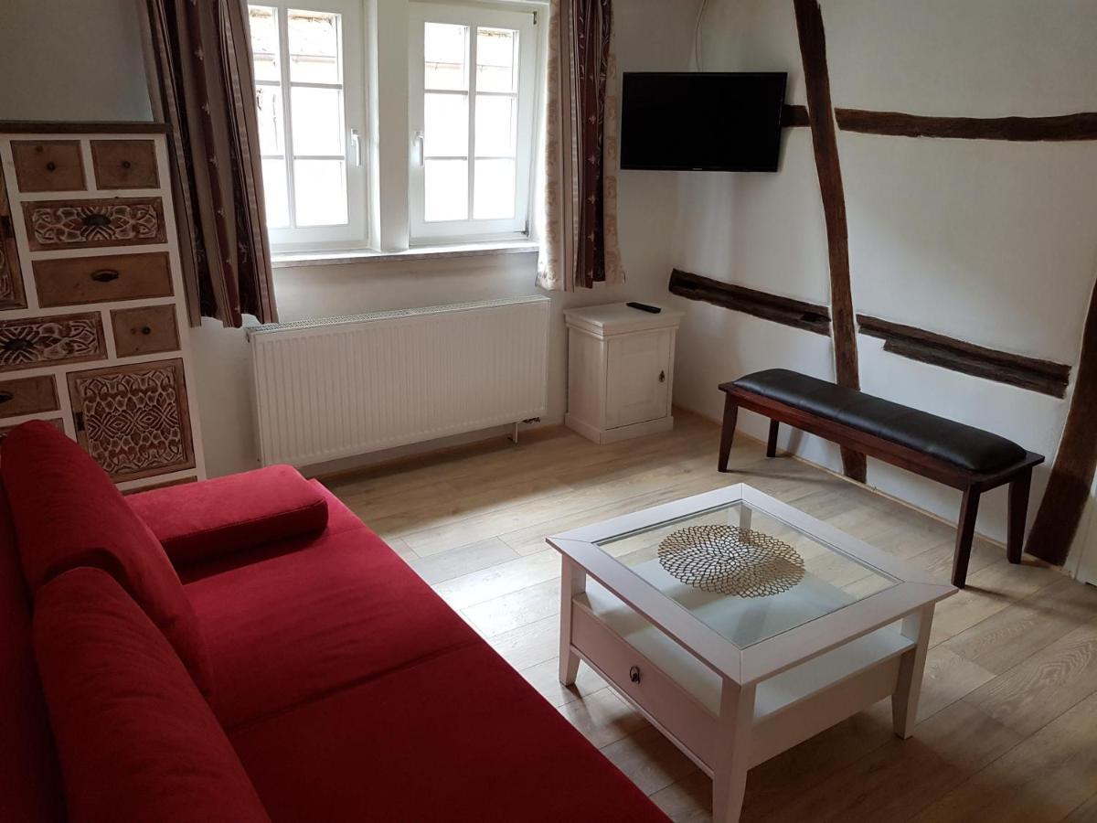 Zauberhafte Wohnung In Der Naehe Von Heidelberg, Top Lage 希尔施霍恩 外观 照片